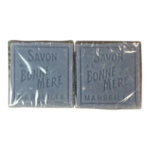 2 L’OCCITANE Savon de la Bonne Mere MARSEILLE Soap Bars Lavender 4.4oz/125g